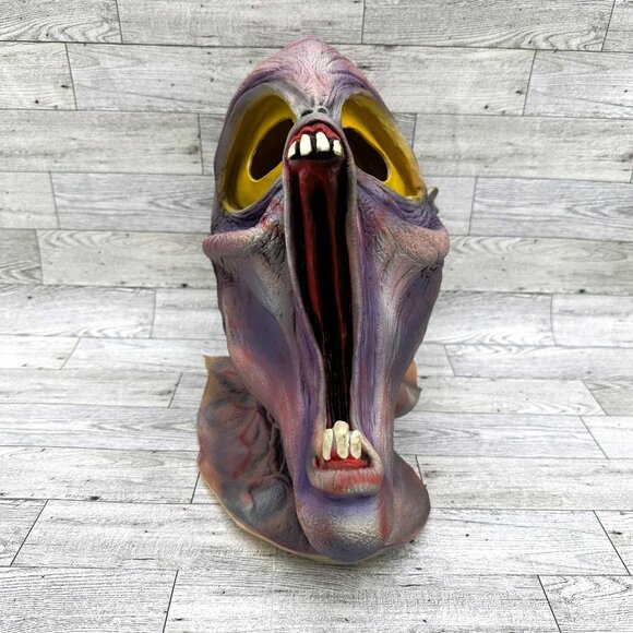 2000 The Paper Magic Group Adult Hallowwen Screaming Rubber Mask w/Teeth - Picture 1 of 7